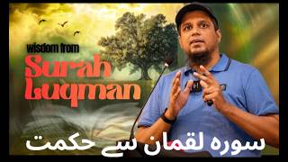 Wisdom Of Surah Luqman