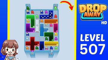 Drop Away Level 507 Solution Walkthrough