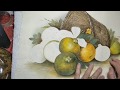 Pintando Tecidos - Cesta de Frutas(Ponkans) #BIAMOREIRA 01