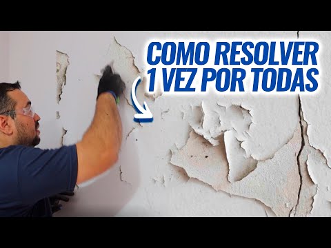 Vídeo: Por que minha pintura interna está descascando?