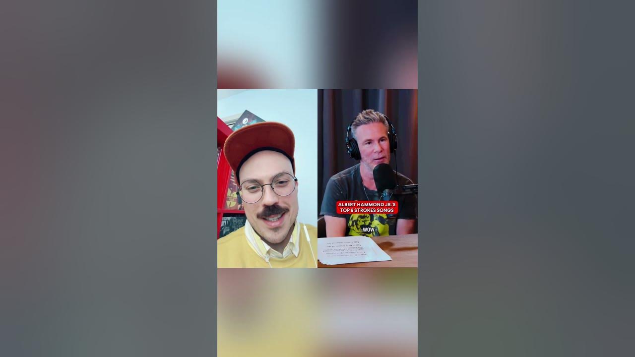 Fantano Reacts to Top 5 Strokes Hits #shorts #music #reaction Fantano Reacts to Top 5 Strokes Hits #shorts #music #reaction