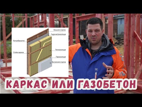 Что построить: каркасный или газобетонный дом? Плюсы, минусы, сравнение технологий и цены.