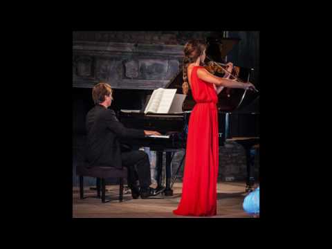 E. Elgar - Violin Sonata Op. 82, Maya Levy & Matthieu Idmtal - LIVE