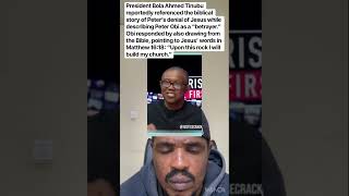 Peter Obi  vs Tinubu. Bible quotes #shorts #tinubu #peterobi #biblereference #nigeriapolitics
