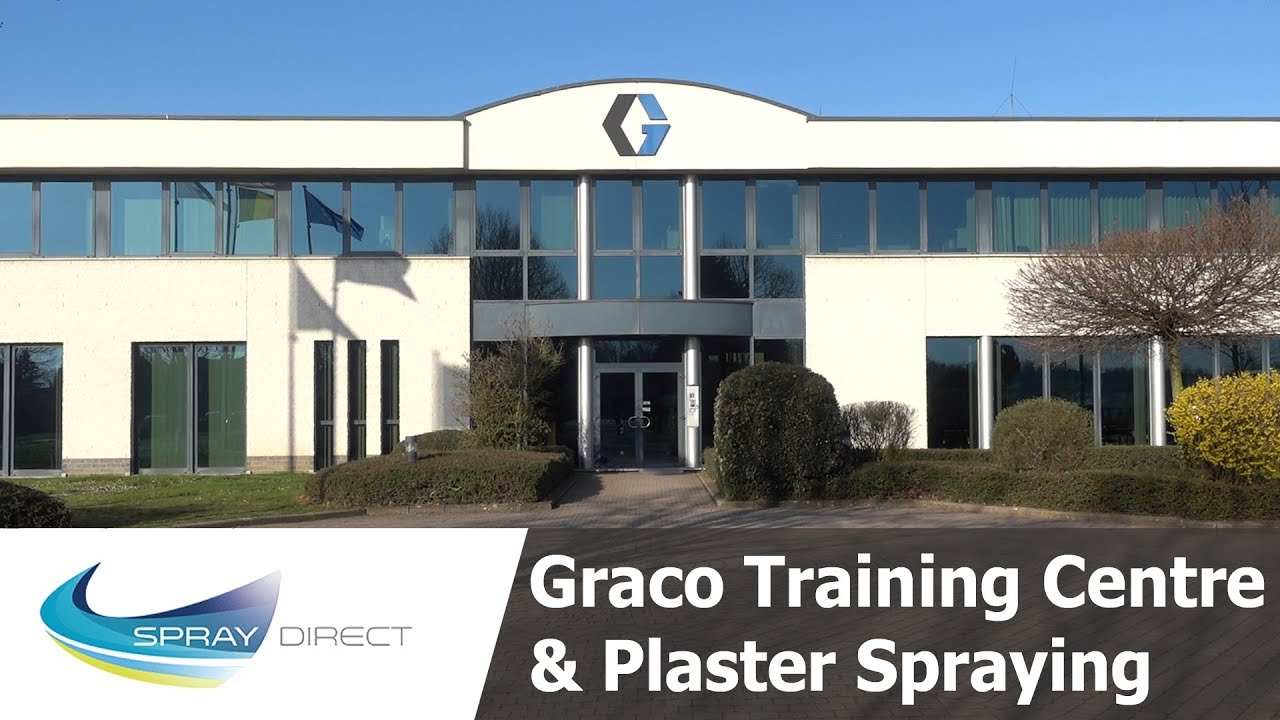 graco-training-centre-plaster-spraying-youtube