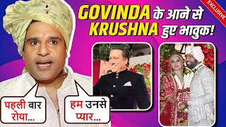 मामा Govinda के Arti की शादी में आने पर Emotional हुए Krushna Abhishek, कहा 