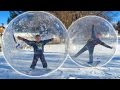 Last to Leave the GIANT SNOW GLOBE BUBBLE BALLS!