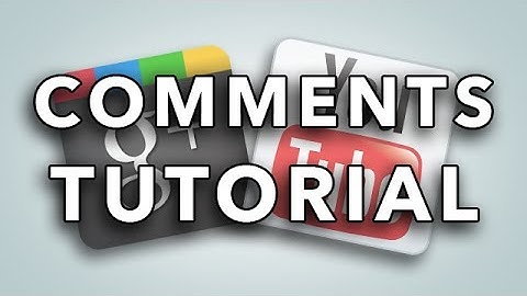 TUTORIAL: New Google+/YouTube Comments