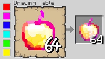 Minecraft, But If You Draw Any OP Item, You Get It...