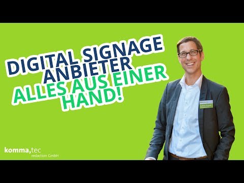 Digital Signage Anbieter