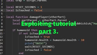 Roblox Exploiting Scripting Part 2 | Semi Advanced Net Worth