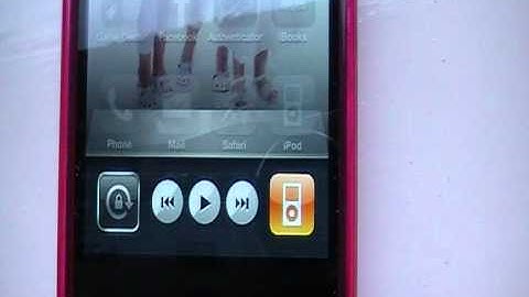 How to turn on and off/disable auto rotate feature on iphone 4