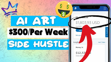 How To Make Money With Ai Art! (Easy Side Hustle)