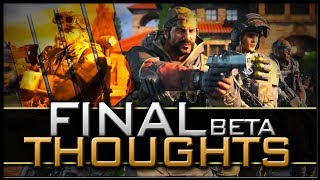 My Final Thoughts On The Black Ops 4 Beta Is Bo4 Any Good?