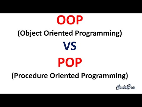 Difference between OOP and POP