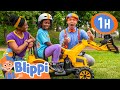 Blippi Game Show - The Mighty Excavator! | 1 HOUR OF BLIPPI TOYS!