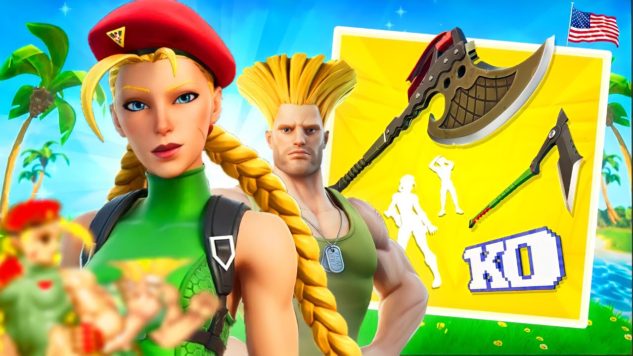 Street Fighter X Fortnite? Cammy And Guile Join The Battle Royale