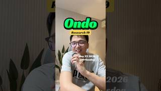 Crypto and RWA research: Ondo finance. RWA vs Bitcoin vs Ondo #crypto #btc ##eth #xrp #solana