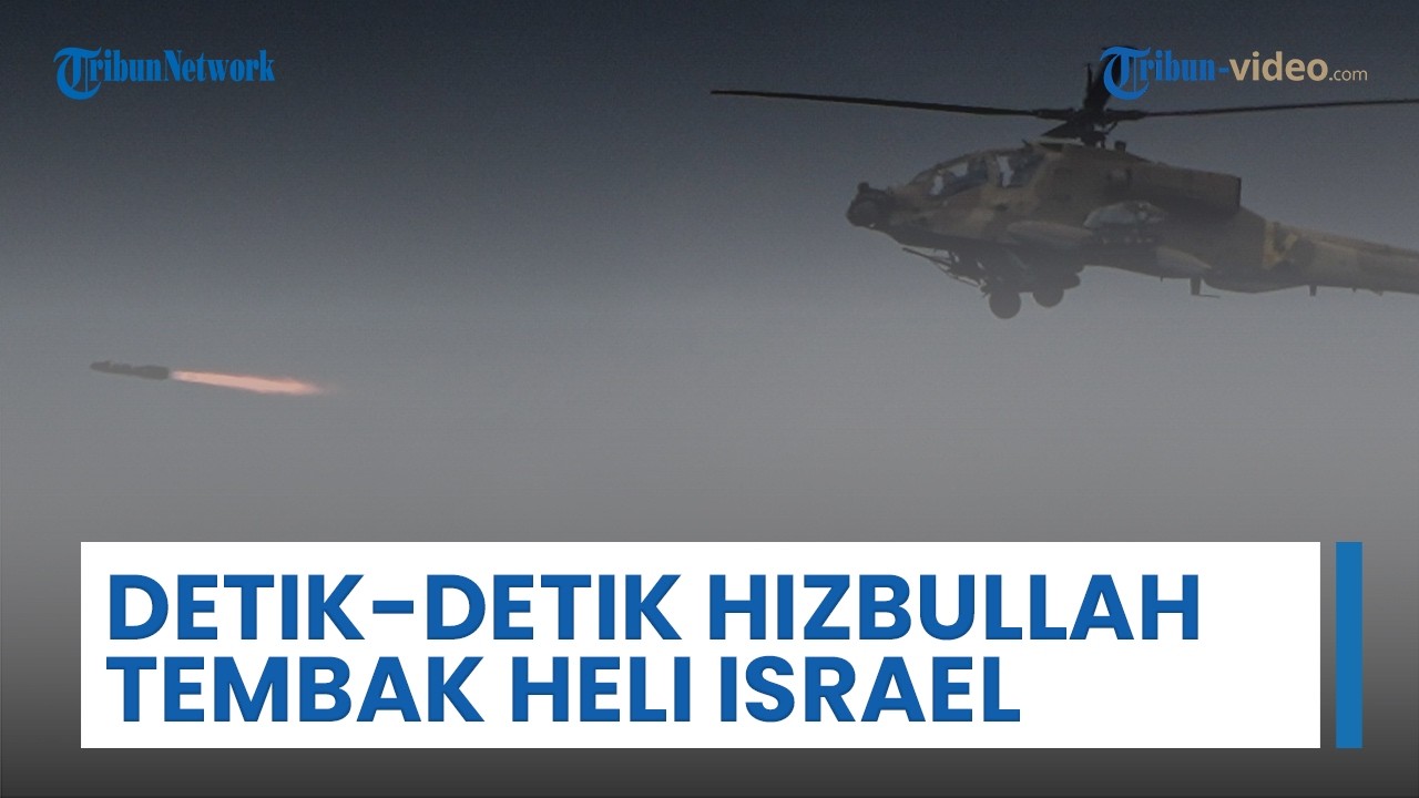 Detik-detik Hizbullah Tembaki Helikopter Israel saat Upaya Turunkan Pasukan Infanteri di Zona Bekaa