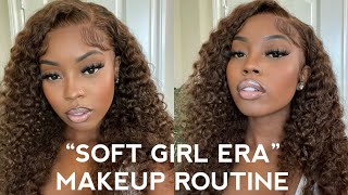 EVERYDAY GLOWY SKIN CLEAN MAKEUP ROUTINE/TUTORIAL FOR BROWN GIRLS *Updated*