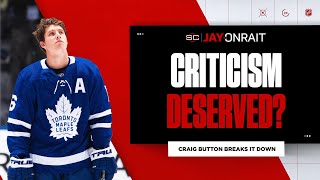 Does Marner deserve the criticism he is receiving?