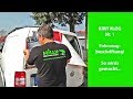 Werbetechnik  fahrzeugbeschriftung inkl teilfolierung mit luftkanalfolie   kiwi vlog projekt 1