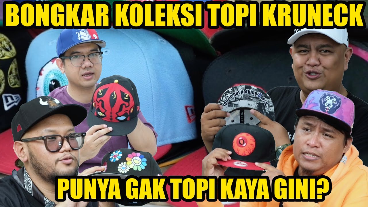 Kita intip koleksi TOPI Kruneck, ADA TOPI YANG CUMA 5 DI DUNIA !!!