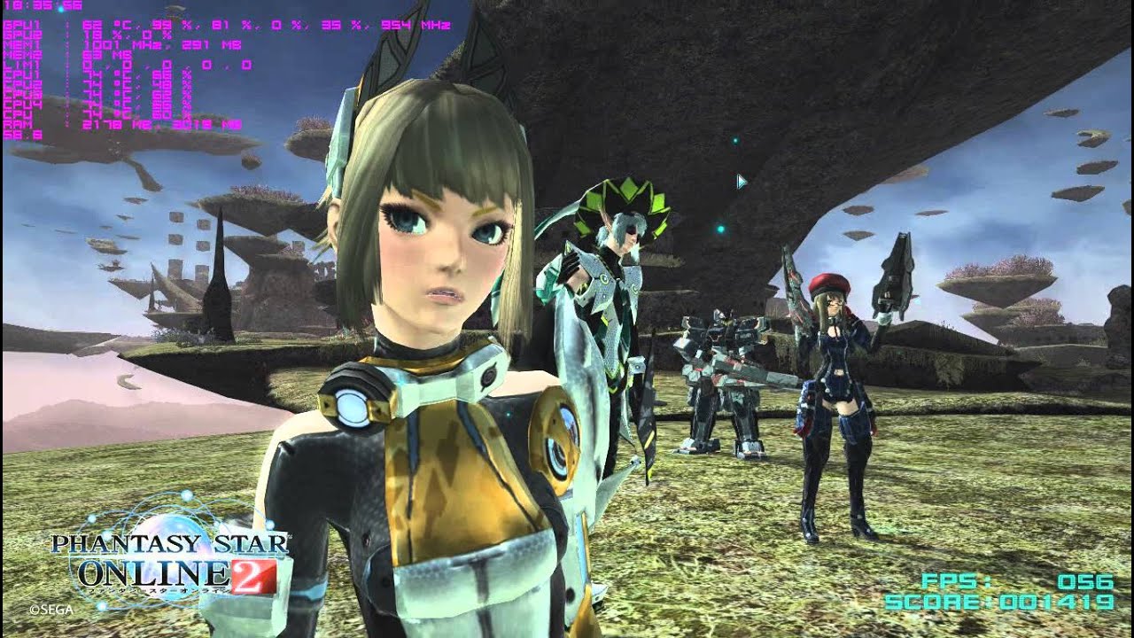 pso2 benchmark: all high setting(fullscreen): Acer Aspire E 14 - YouTube