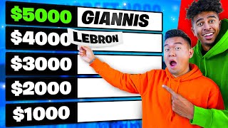 Details CRAZY $10,000 NBA DRAFT! Guide