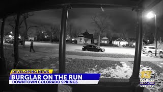 New video shows alleged burglar who beat an elderly Colorado Springs man with a tire iron