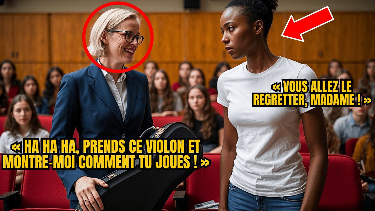 Directrice a Demandé à une Élève NOIRE de Jouer du Violon pour Rire — La Suite CHOQUE l’École !