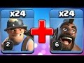 БЕЗУМНЫЙ МИКС ИЗ ШАХТЕРОВ И ХОГОВ! НА ЧТО ОН СПОСОБЕН?! Clash of Clans