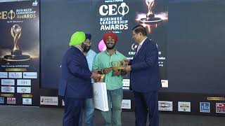 CEO Business Leadership Awards 2026 ,Awardee- Kirat Singh Sokhi