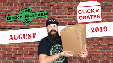 Click Crates August 2019 Clasic Unboxing