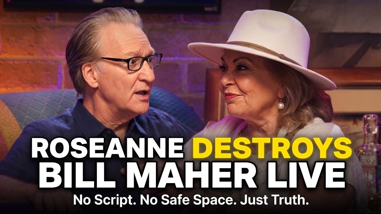 Bill Maher Gets SCHOOLED By Roseanne & Proves He Knows Nothing!