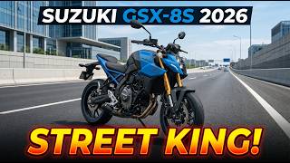 2026 Suzuki Gsx 8S Just Shocked Everyone This Naked Bike Is No Joke