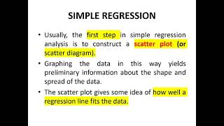 Lecture 38 - Regression