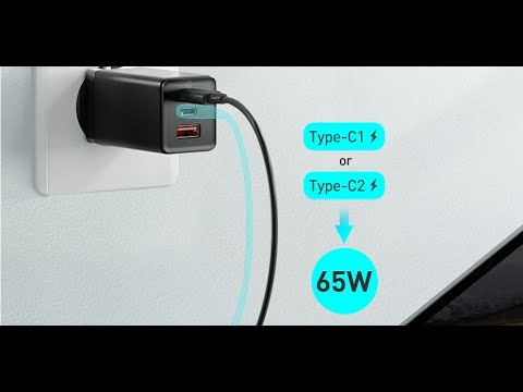 Быстрая зарядка Baseus BS-E915 65W GaN