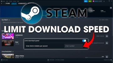 How to Limit Steam Download Speed (2025) - Tutorial