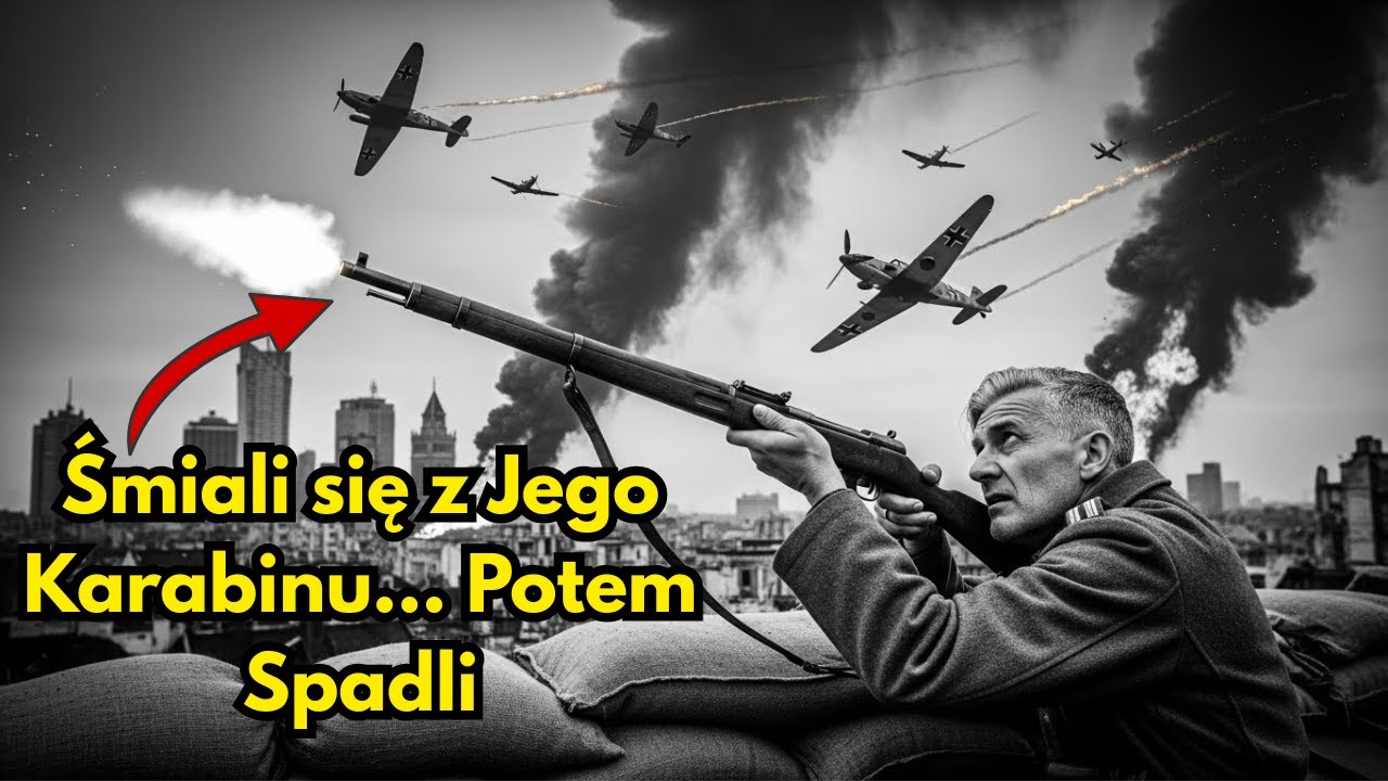 Wyśmiewali jego „stary” karabin — do czasu, aż zestrzelił 8 wrogich pilotów w niecałe 3 minuty.