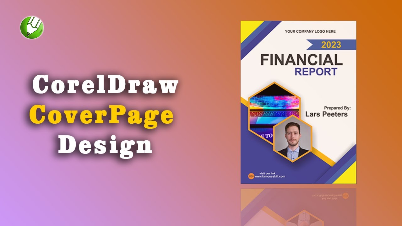 How to Design a Stunning Cover Page in CorelDRAW - YouTube