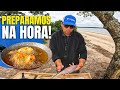 Preparei um PEIXE DELICIOSO na beira da PRAIA - Pescaria de ROBALOS - Catch clean cook