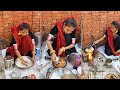 Aloo - Bhaji Parath Recipe || Unique Parath Making