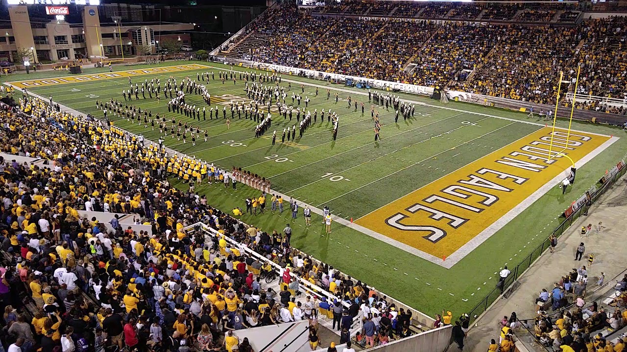 USM Pride / SU Human Jukebox Halftime Show at Southern Miss 2017