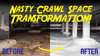 #crawlspace Transformation In Chalfont, PA!