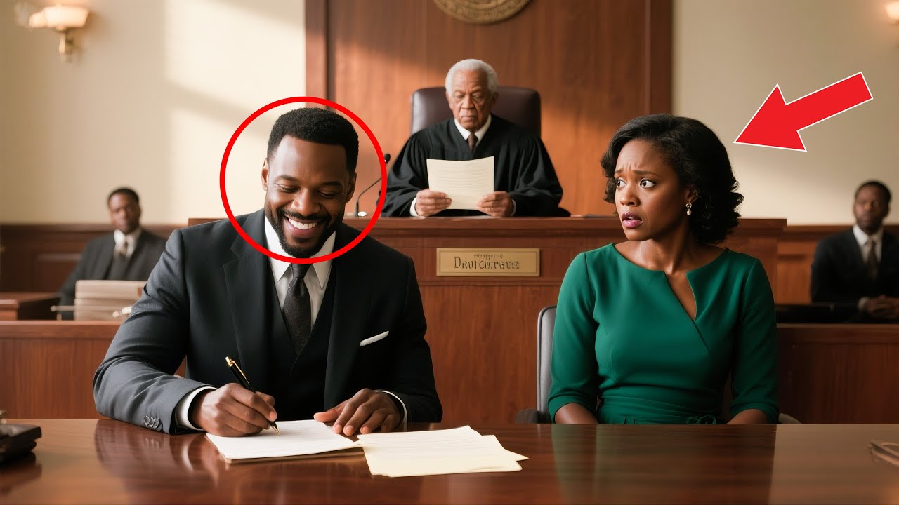 He Smirked While Signing the Divorce Papers — Until the Judge Read the Hidden Will Aloud