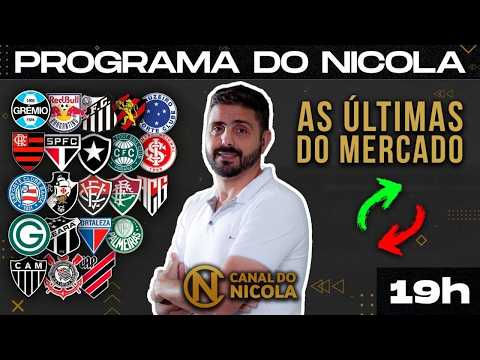 AO VIVO: ICARDI, ZAHA, ALMADA, DANILO, WESLEY, ARTHUR, BUTA, ARGENTINA, MERCADO E+