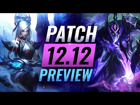 NEWS UPDATE: Patch 12.12 Preview: First Pro Patch - League of Legends