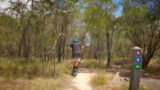 Kaabo Wolf King GT11 Pro fpv drone chase around trails screenshot 4