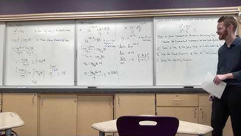 4.5 Exponential and Logarithmic Equations and Applications